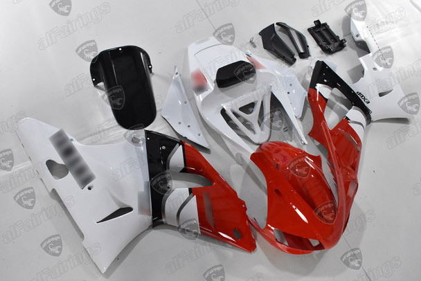 1998 1999 Yamaha YZF R1 plastic kit red and white