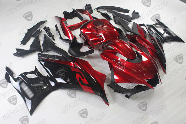 2019 2020 2021 2022 2023 2024 Yamaha YZF-R3 red_black body kit