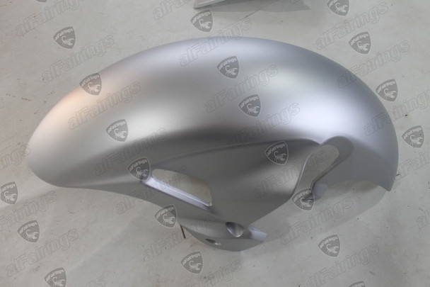 2021 2022 2023 2024 Suzuki GSX1300R Hayabusa metallic matte silver/candy blue fender mudguard