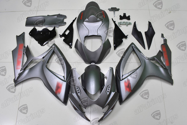 2006 2007 Suzuki GSXR600/750 matte gray bodywork