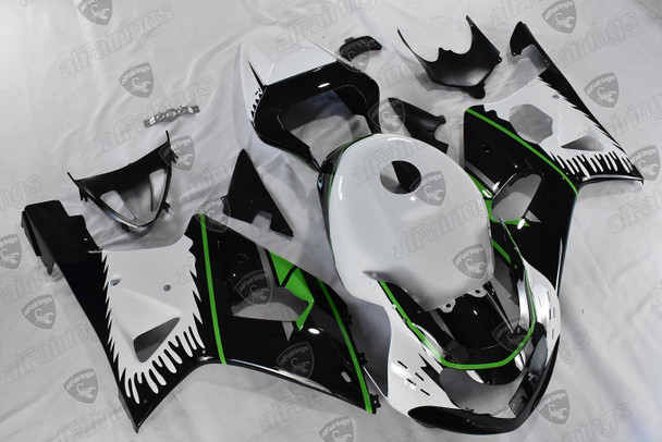 2001 2002 2003 GSXR 600 2000 2001 2002 2003 GSXR 750 body kit white/black