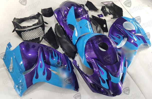 Suzuki Hayabusa GSX1300R purple/blue cowling