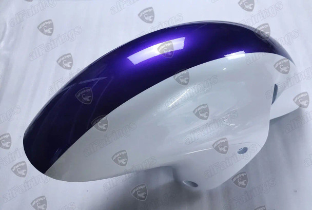 Suzuki Hayabusa GSX1300R pearl white/candy purple front fender