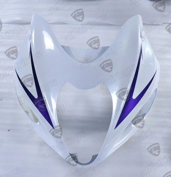 Suzuki Hayabusa GSX1300R pearl white/candy purple cowling