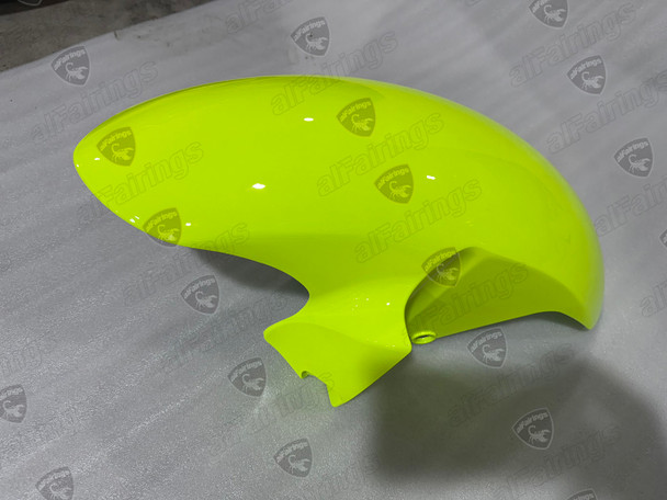 2006 2007 Yamaha YZF-R6 Neon Yellow Fluorescent Yellow front fender mudguard 2006 2007 Yamaha YZF-R6 Neon Yellow Fluorescent Yellow front fender mudguard