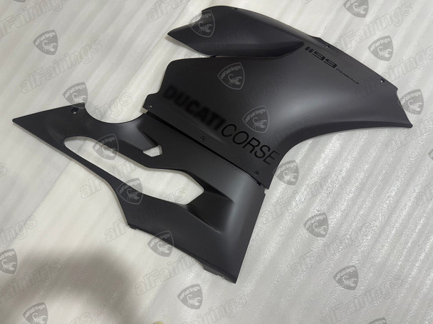 Ducati 899 Panigale 1199 Panigale Metallic Matte Black panels Ducati 899 Panigale 1199 Panigale Metallic Matte Black panels