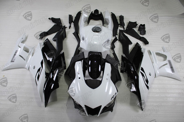 2019 2020 2021 2022 2023 2024 Yamaha YZF-R1 white_black fairing kit