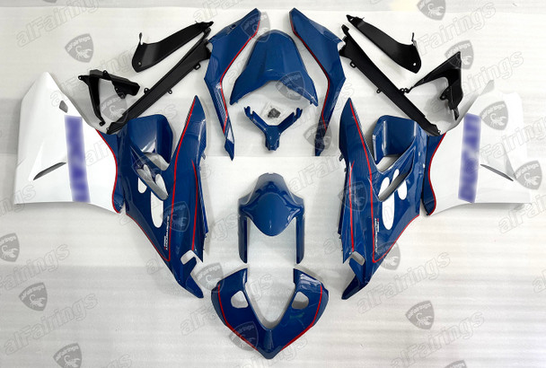 Ducati SuperSport 950/950S original fairing replacement blue_white Ducati SuperSport 950/950S original fairing replacement blue_white