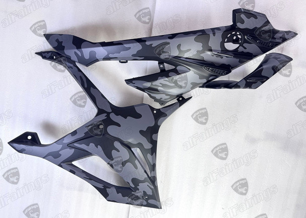 2023 2024 BMW S1000RR PH4 Camouflage plastic kit matte black_matte gray 2023 2024 BMW S1000RR PH4 Camouflage plastic kit matte black_matte gray