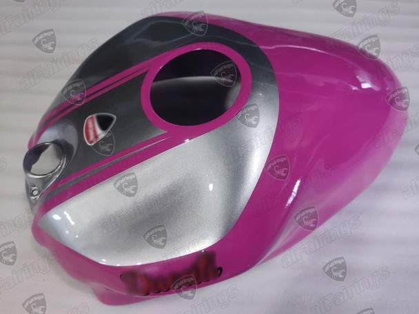 Ducati 899 1199 Panigale custom pink tank cover fairing Ducati 899 1199 Panigale custom pink tank cover fairing