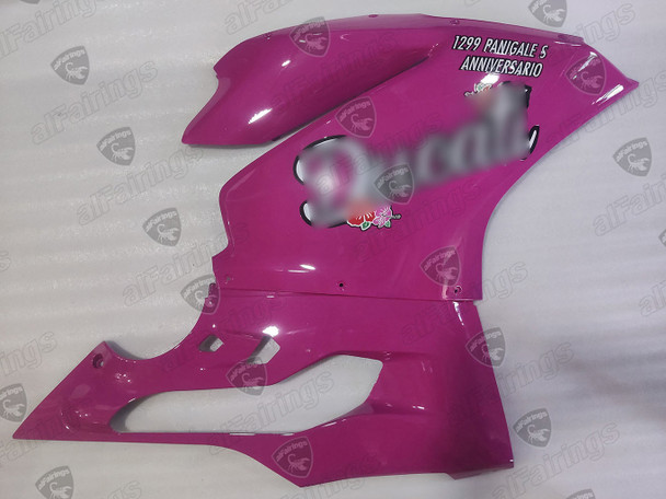 Ducati 959 1299 Panigale custom pink plastic kit Ducati 959 1299 Panigale custom pink plastic kit