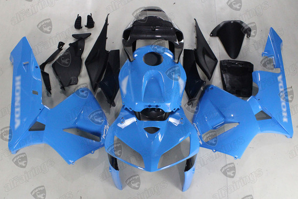 2005 2006 Honda CBR600RR blue/carbon bodywork