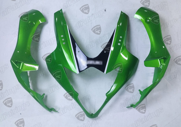 2005 2006 Suzuki GSXR 1000 K5 K6 candy green front upper cowl 2005 2006 Suzuki GSXR 1000 K5 K6 candy green front upper cowl