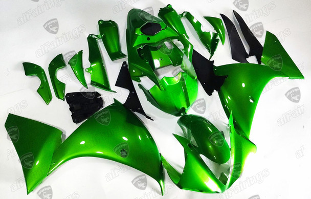 2009 2010 2011 Yamaha YZF-R1 candy green bodywork 2009 2010 2011 Yamaha YZF-R1 candy green bodywork