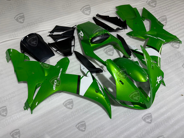2002 2003 Yamaha YZF-R1 candy apple green body kits