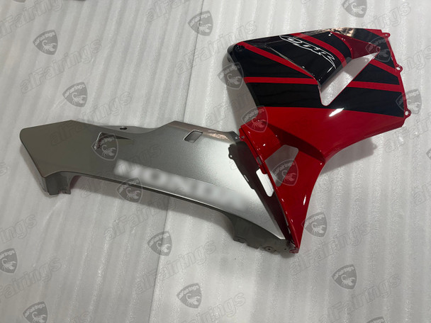 2003 2004 Honda CBR600RR plastic kit red_silver 2003 2004 Honda CBR600RR plastic kit red_silver