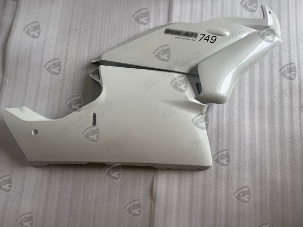 2003 2004 2005 2006 Ducati 749 999 satin white/pearl white metallic plastic kit 2003 2004 2005 2006 Ducati 749 999 satin white/pearl white metallic plastic kit