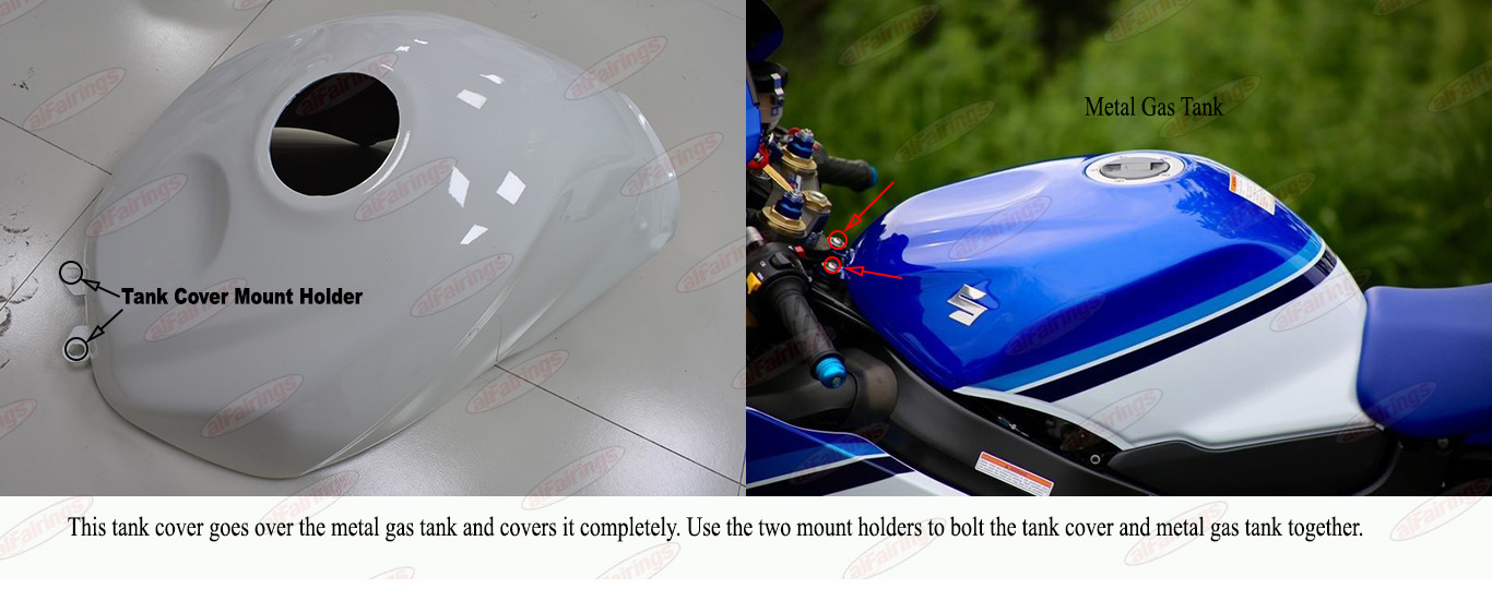 gixxer tank cover