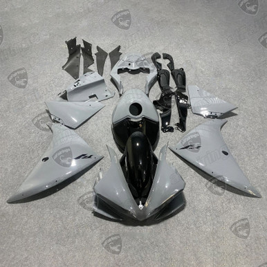 2012 2013 2014 YZF-R1 gray/black fairings kits 35% off - alFairings