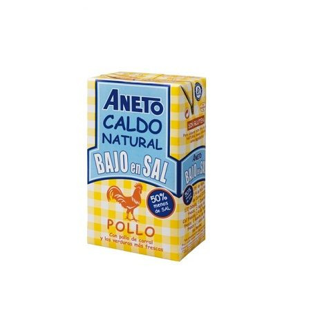 Low sodium chicken Broth 1 L/33.83 Fl.Oz
