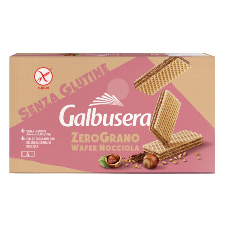 Galbusera Wafer Hazelnut Cream Filling - Gluten Free 180gr