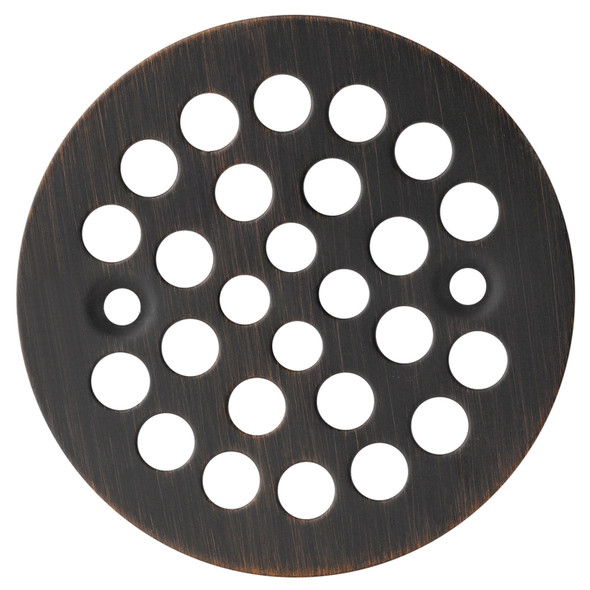 Designers Impressions 651731 Oil Rubbed Bronze 4-1/4" Diameter Drain Cover Strainer