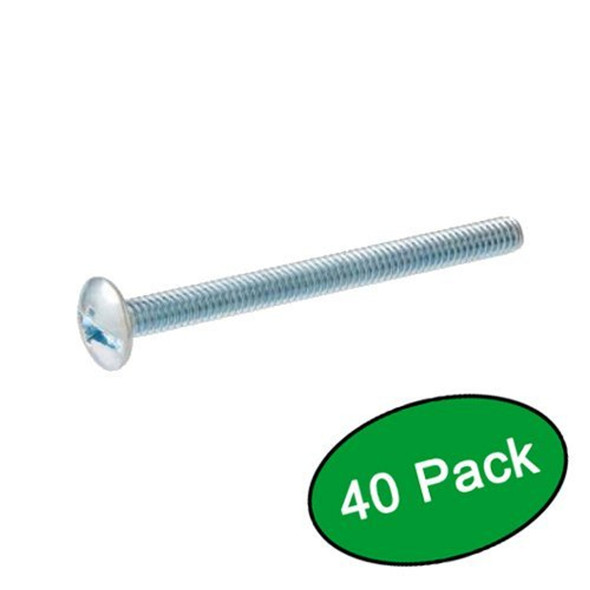 Cosmas Cabinet Hardware UNC 8-32 x 3/4" Long Mounting Screws (Bag of 40): 753171