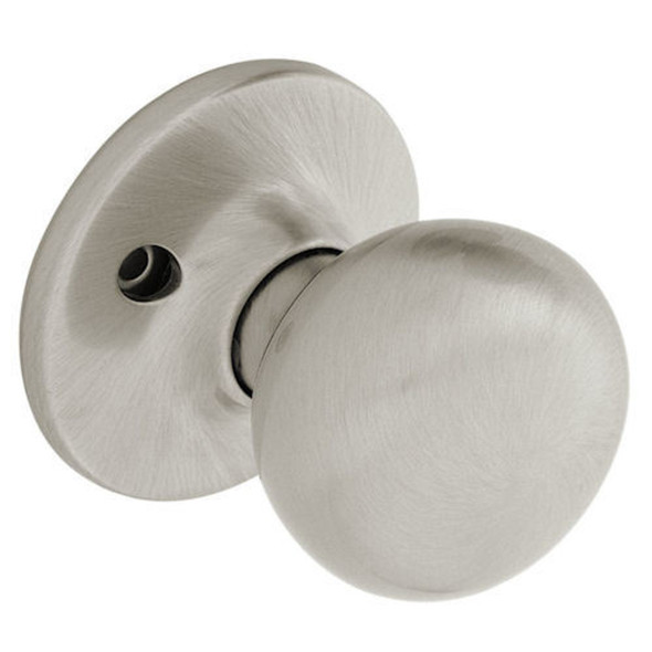 Designers Impressions Bedford Design Satin Nickel Dummy Door Knob: 22-1651