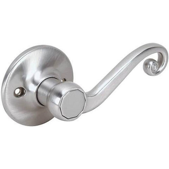 Designers Impressions Livingston Design Satin Nickel Dummy Door Lever: 22-5151