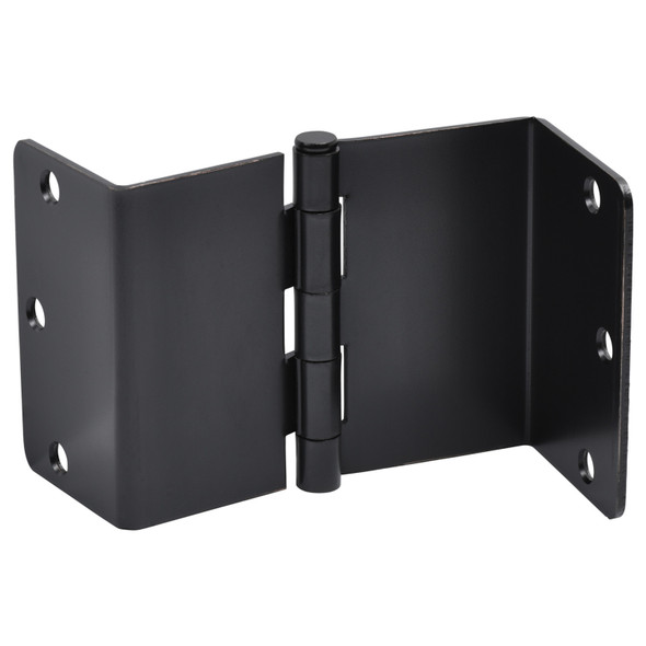 Cosmas Oil Rubbed Bronze Swing Clear Door Hinge 3-1/2" with 1/4" Radius Corners: 58009
