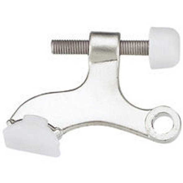 Designers Impressions 3576 Satin Nickel Heavy Duty Hinge Pin Door Stop