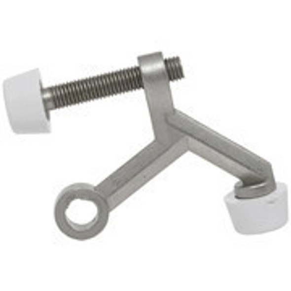 Designers Impressions 8525 Satin Nickel Light Duty Hinge Pin Door Stop