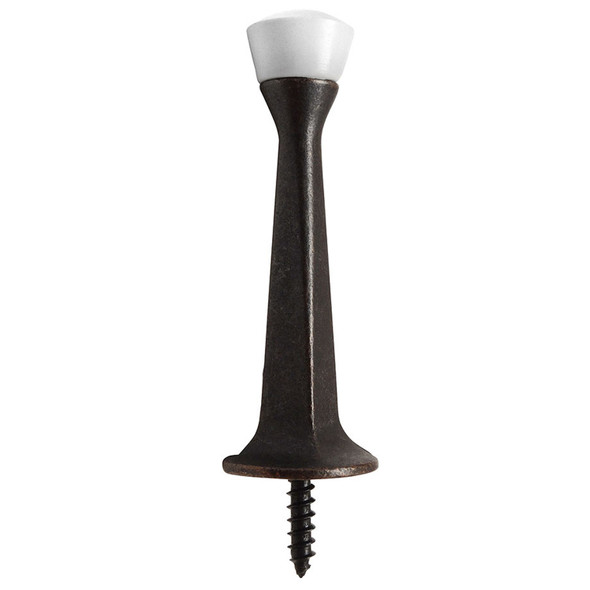 Designers Impressions 6777 Oil Rubbed Bronze Heavy Duty Solid Rigid Door Stop