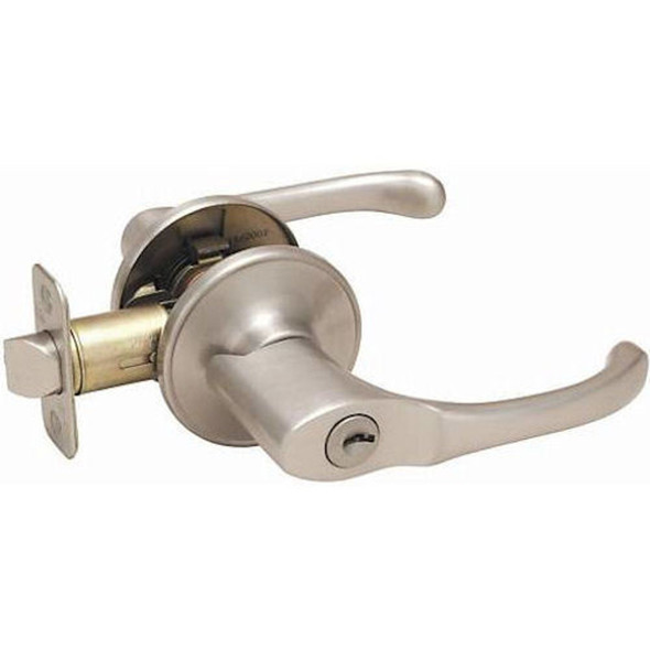 Designers Impressions Arlington Design Satin Nickel Entry Door Lever: 22-5400
