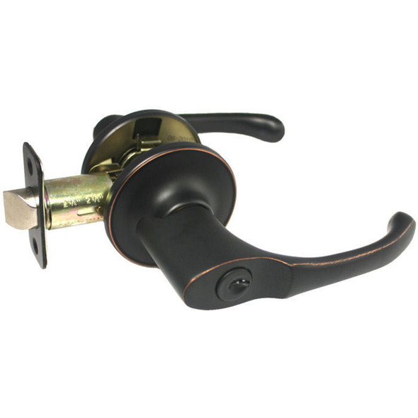 Designers Impressions Arlington Design Oil Rubbed Bronze Entry Door Lever: 33-5400