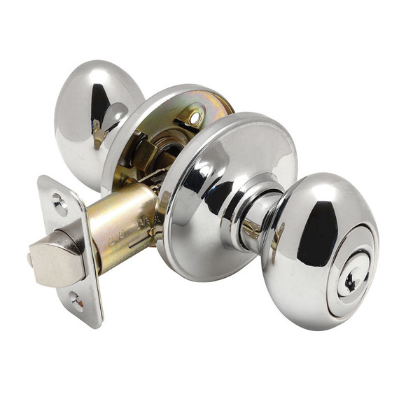 Designers Impressions Somerset Design Polished Chrome Entry Door Knob: 88-2600