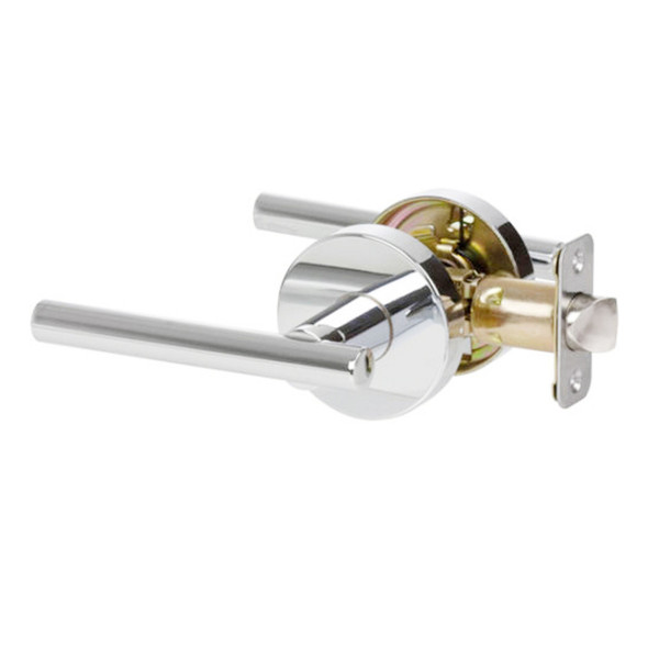 Designers Impressions Kain Design Polished Chrome Passage Door Lever: 88-3577