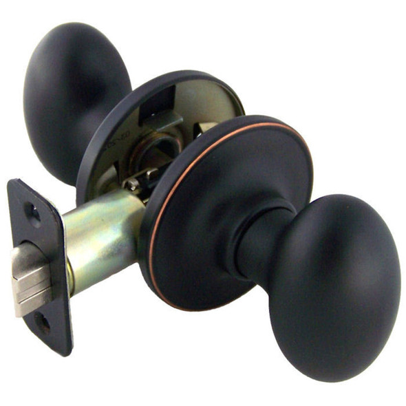 Designers Impressions Somerset Design Oil Rubbed Bronze Passage Door Knob: 33-2677