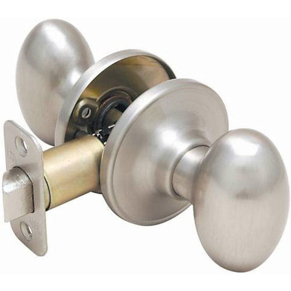 Designers Impressions Somerset Design Satin Nickel Passage Door Knob: 22-2677