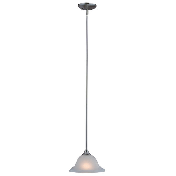 Satin Nickel Mini-Pendant Light Fixture : 10-4364
