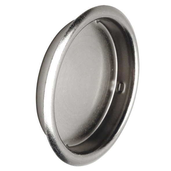 Designers Impressions Satin Nickel 2-1/8" Pocket Door Cup Pull: 47644