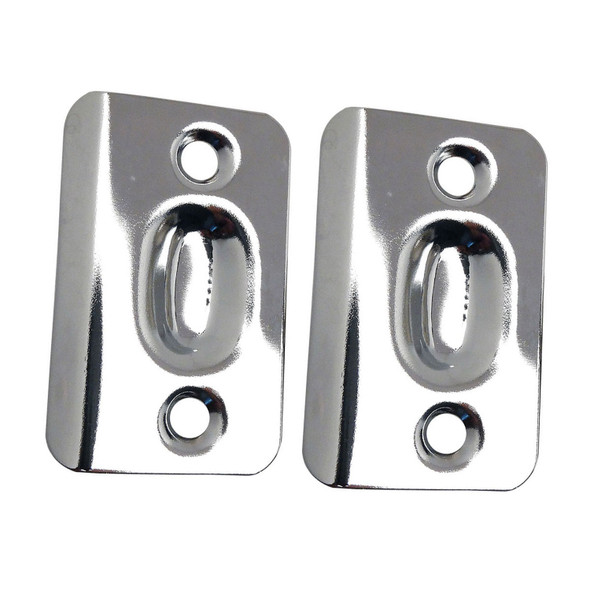 Designers Impressions Replacement Ball Catch Strike Plates (Pair): PL