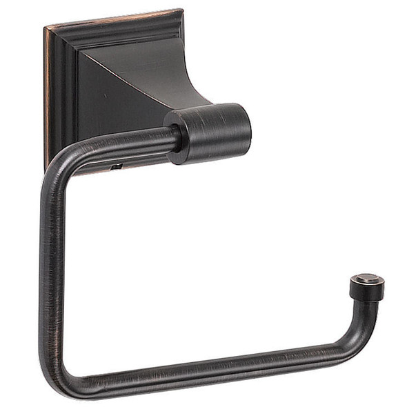 Designers Impressions 500 Series Oil Rubbed Bronze Euro Style Toilet / Tissue Paper Holder: BA506