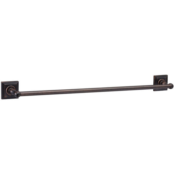 Designers Impressions Aurora Series Oil Rubbed Bronze 24" Towel Bar: 19380