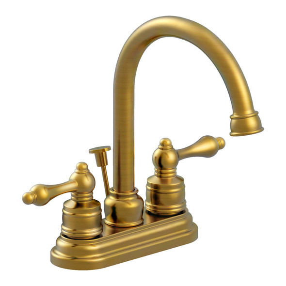 Designers Impressions 730288 Brushed Brass Lavatory Vanity Faucet
