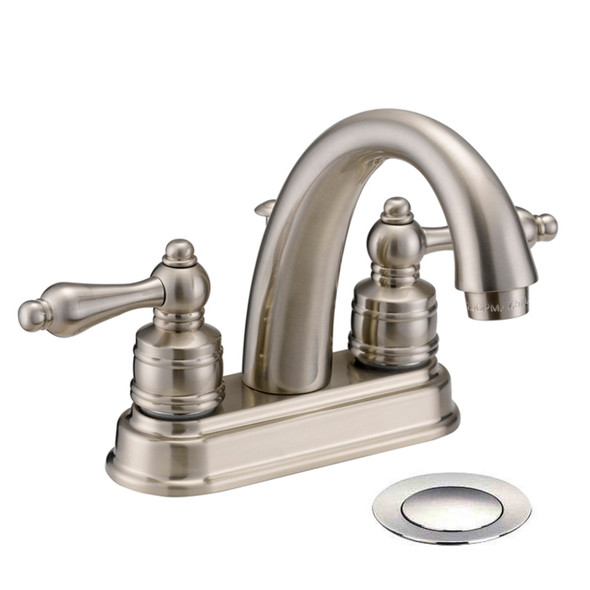 Designers Impressions 611626 Satin Nickel Lavatory Vanity Faucet