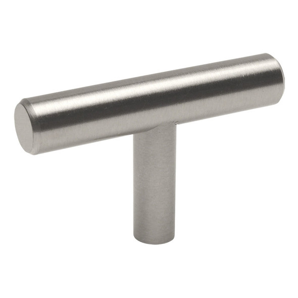 Cosmas 404 Slim Line Cabinet Hardware Euro Style T Bar Knob