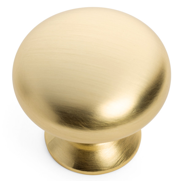 Cosmas 1202BG Brushed Gold Round Cabinet Knob
