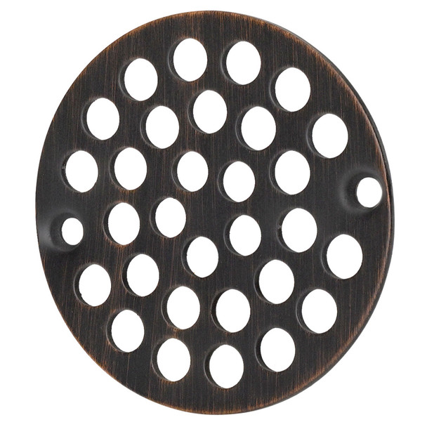Designers Impressions 651816 Oil Rubbed Bronze 4" Diameter Drain Cover Strainer