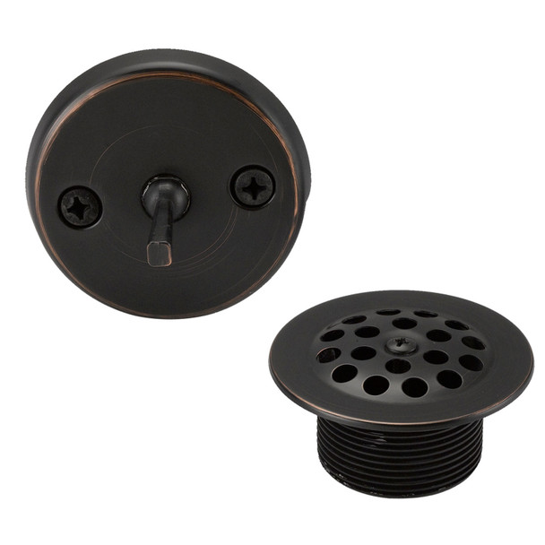 Designers Impressions 651717 Oil Rubbed Bronze Trip Lever Drain Trim